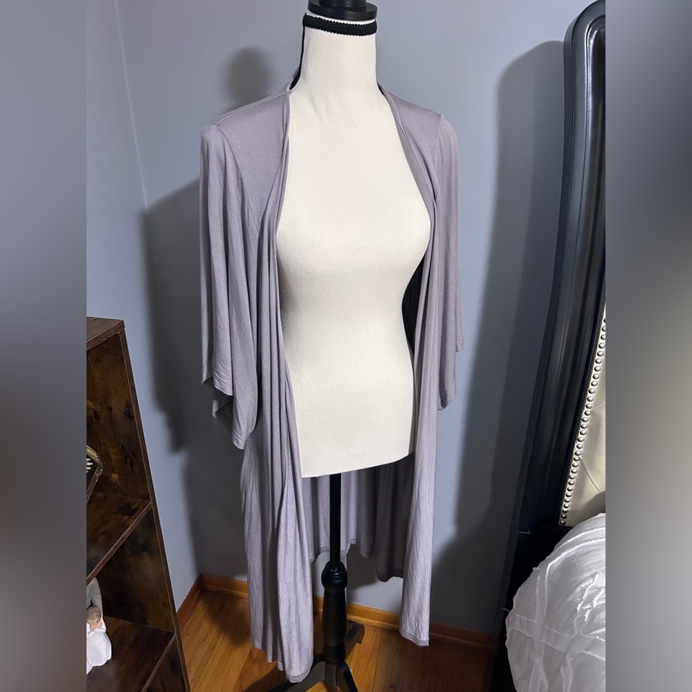 Barefoot Dreams Luxe Knit Jersey Robe - Picture 4 of 9